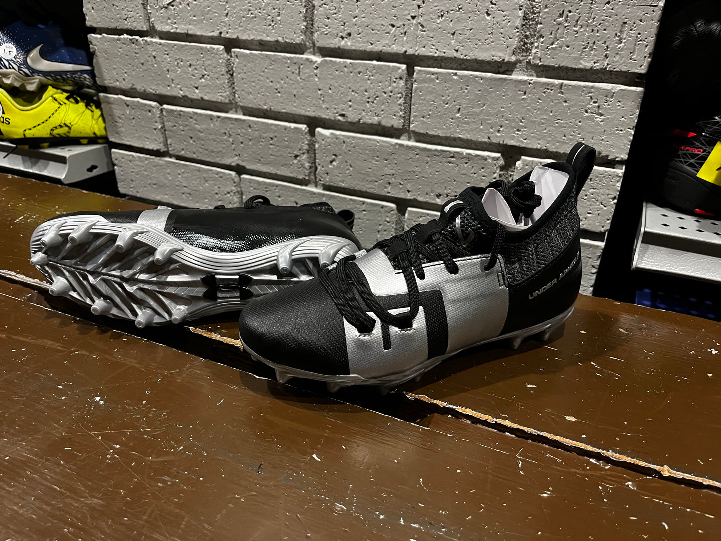 Youth Under Armour Football Cleats